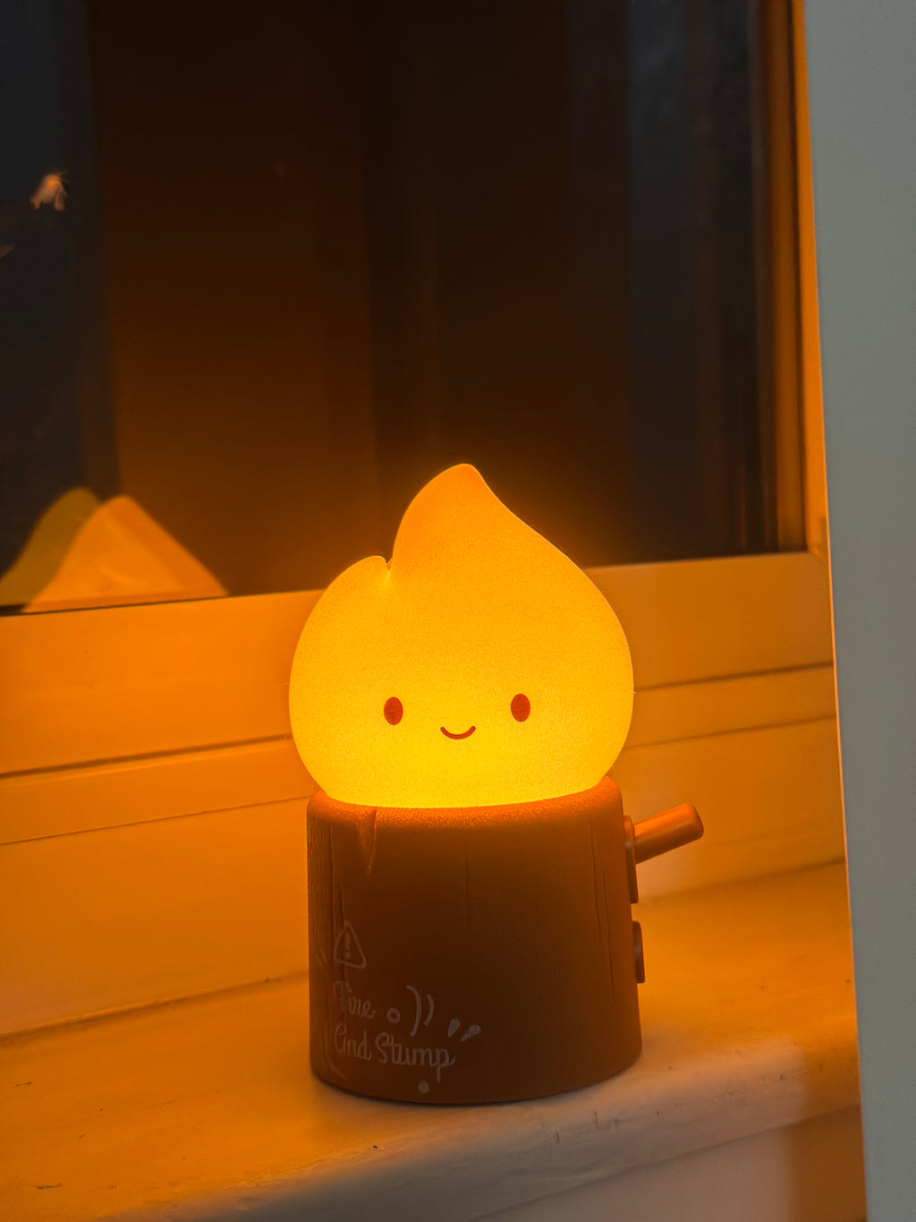 DreamVia™ Flameless Candle Night Light with White Noise