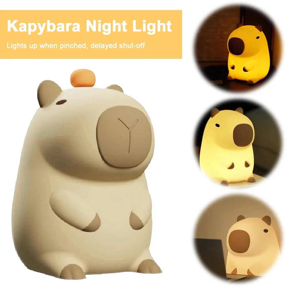 DreamVia™ Cozy Capybara Night Lamp